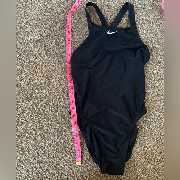 Nike Swim Women's Hydrastrong Fastback One Piece Black size 8 uk size 40 - Picture 4 of 6